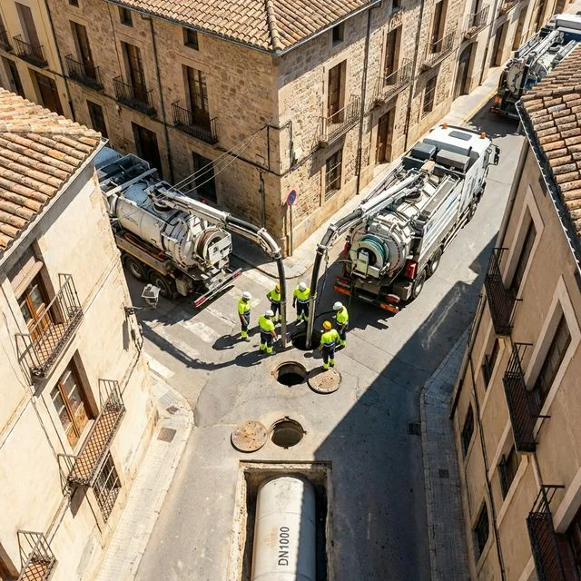Colectores en Barcelona